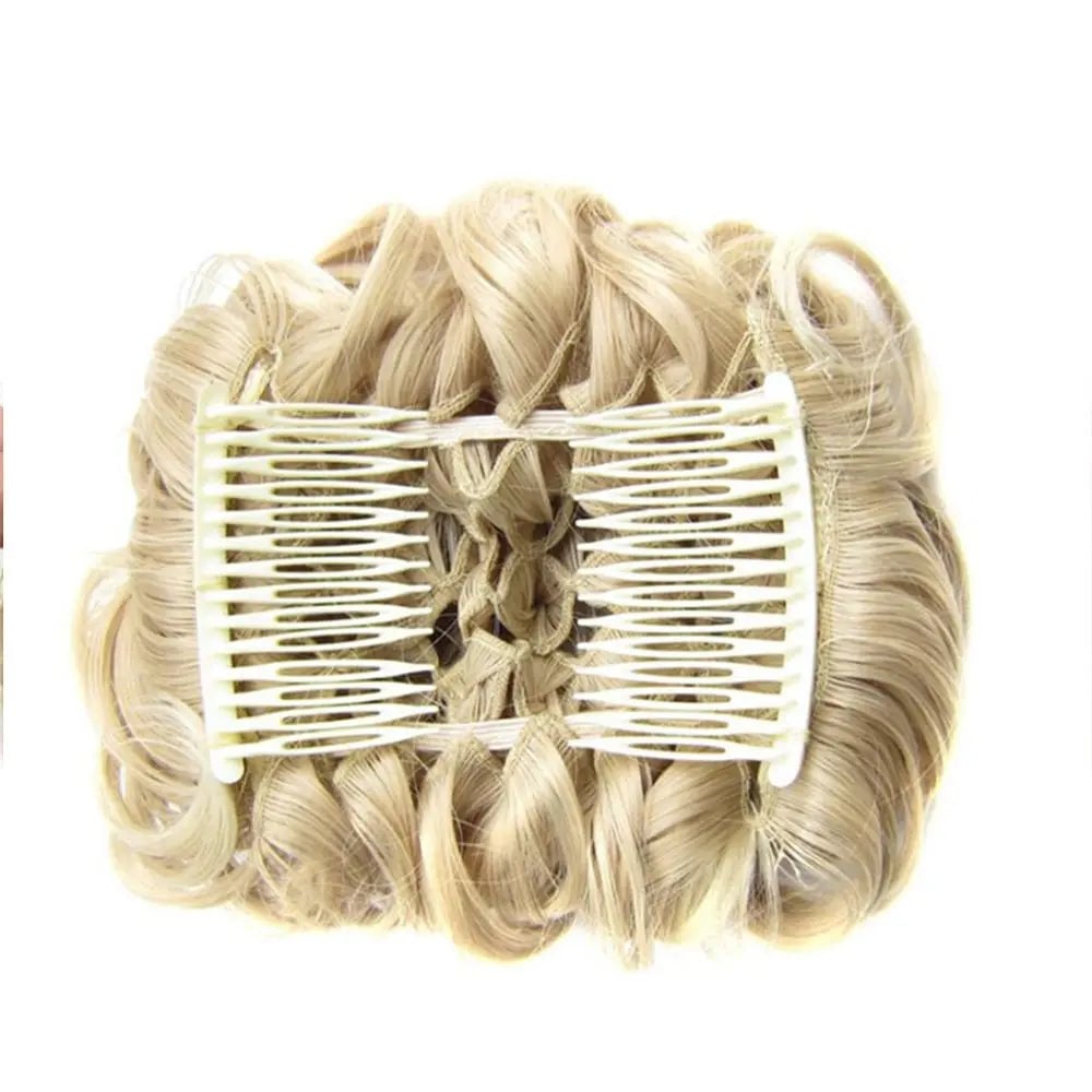 GlamBun™ – Moño desordenado con rizos | 1+1 GRATIS