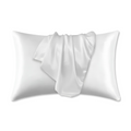 Funda de Almohada de Seda Suave Color Sólido