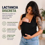 Camiseta Portage CarryMe para Bebé – Camiseta Cómoda con Función de Lactancia