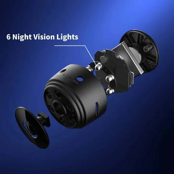 Cámara de reversa TrailGuard 360 | Inalámbrica y a prueba de agua | Visión nocturna por infrarrojos y detección de movimiento | Para autocaravanas y remolques