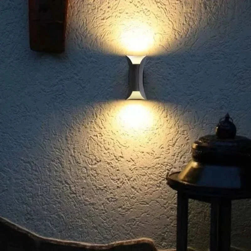 Lámpara de pared a prueba de clima con protección IP65