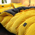 Kalsten | Juego de Ropa de Cama de Terciopelo de Corduroy Engrosado