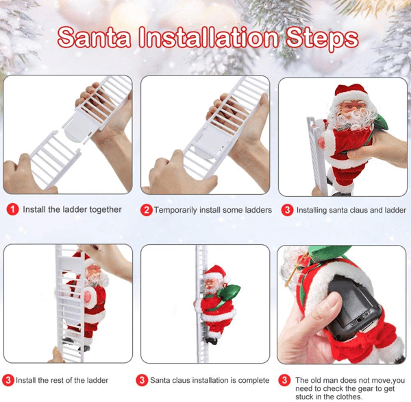 JollyClimb – Papá Noel bailarín y cantante | 50% DESCUENTO