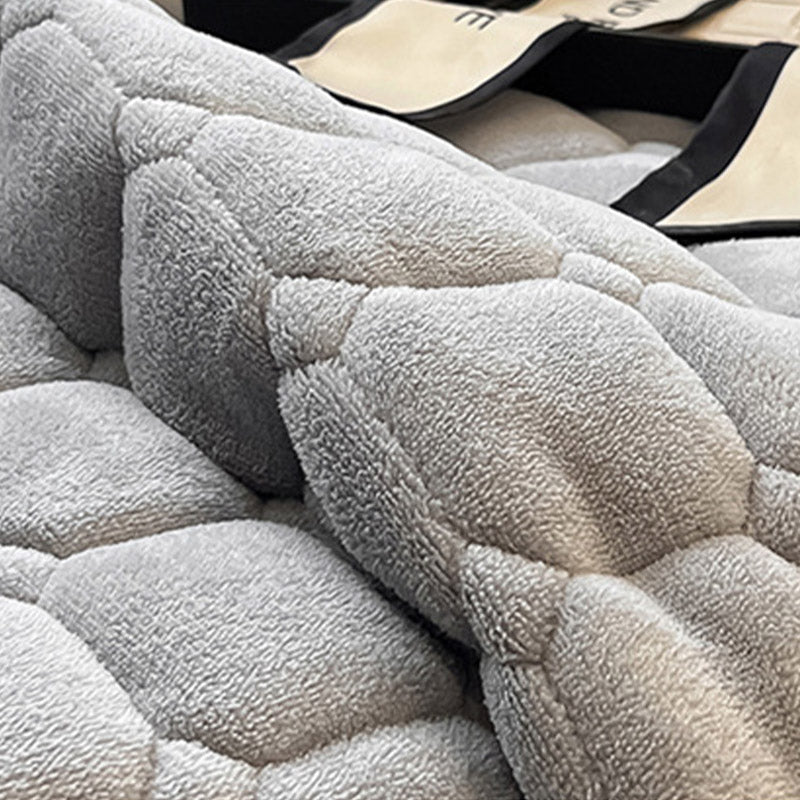 ComfiSquare - Colcha Suave de Estilo Moderno con Textura Cuadrada