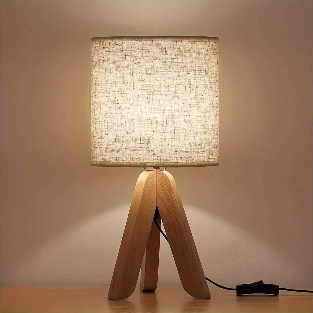 Lámpara de Tripié de Estilo Natural - Para Iluminación Cálida y Moderna