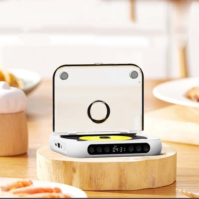 Noxord | Reproductor de CD portátil compatible con Bluetooth