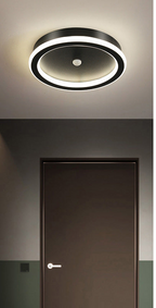 Luz de Techo LED con Sensor de Movimiento PIR MotionGlide | Iluminación Inteligente | Eficiente Energéticamente | Perfecta para Pasillos y Baños
