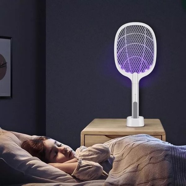 Zensect Trampa de Mosquitos Recargable – Silenciosa y Eficiente para un Sueño Ininterrumpido