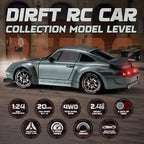 Ultimate Drift Racer 1:24 - Auto RC con Ruedas Iluminadas