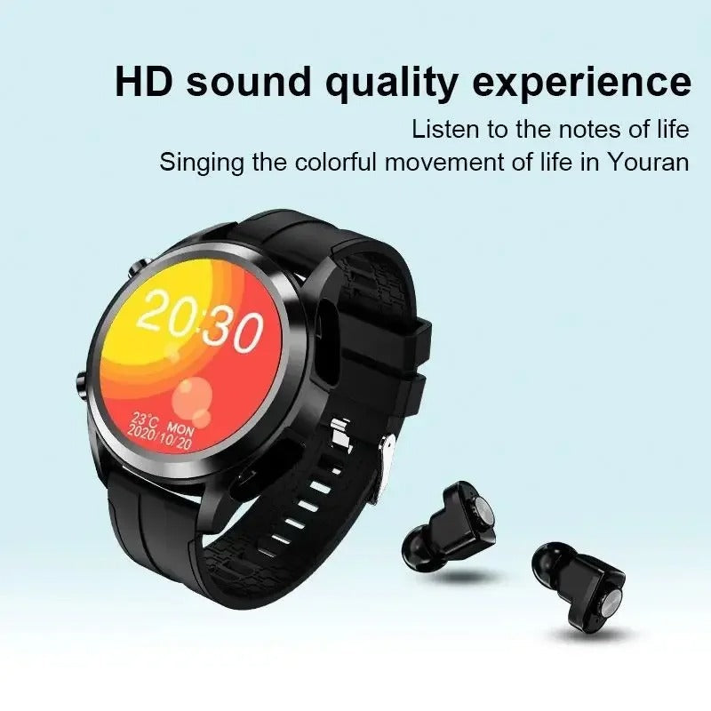 SmartFusion - Reloj inteligente con auriculares TWS | 50% DESCUENTO
