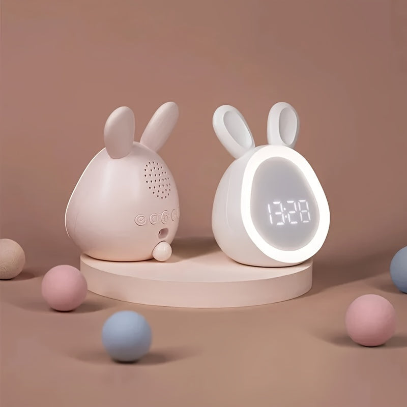 BunnyGlow - Bonito despertador con luz nocturna