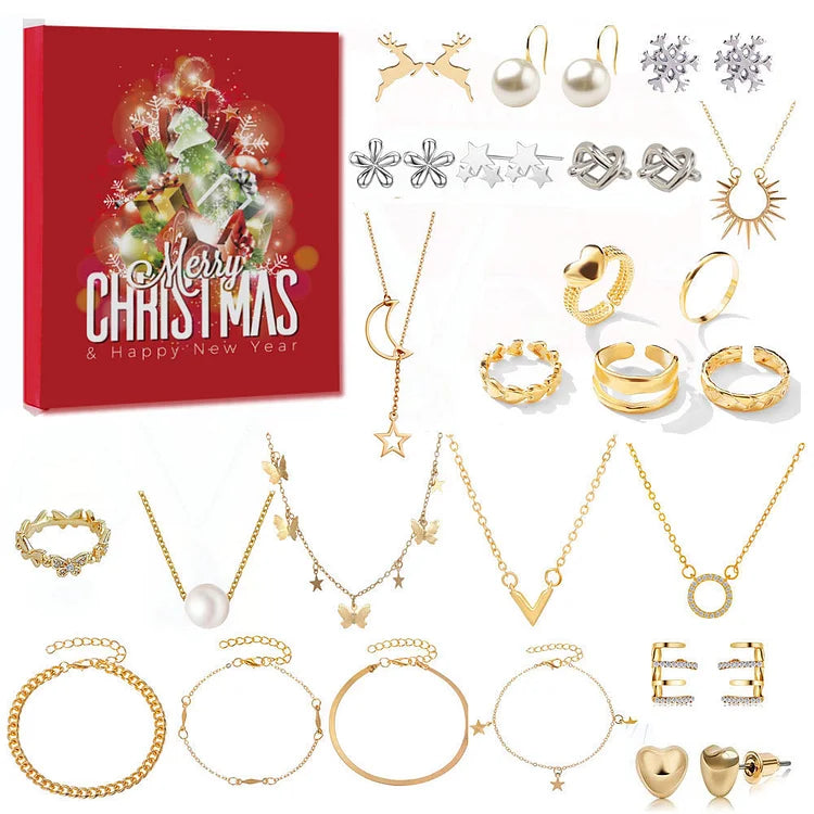 Calendario de Adviento de Joyería de Oro/Plata | Livia