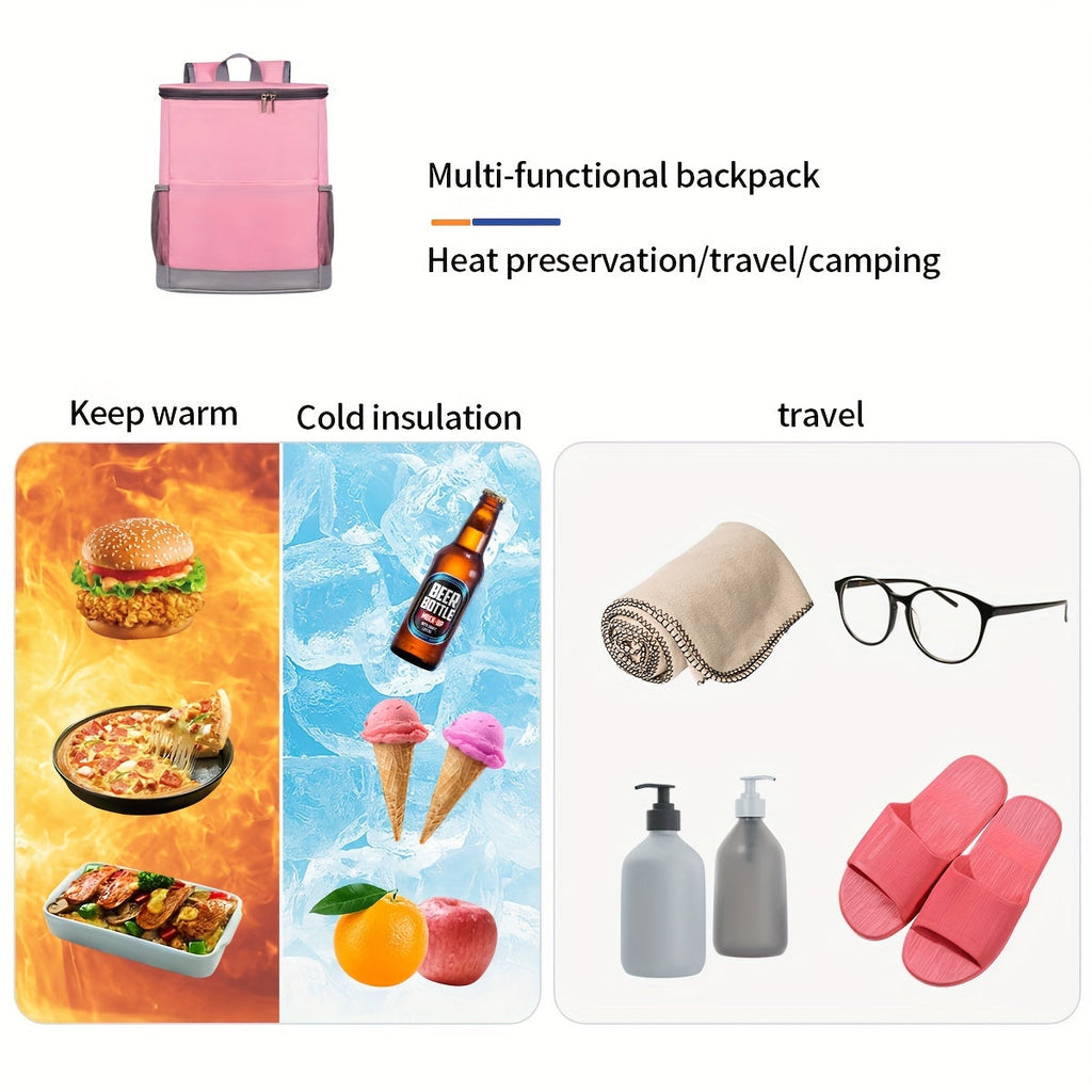 Mochila Térmica para 24 Latas – Ideal para Playa, Camping y Picnics