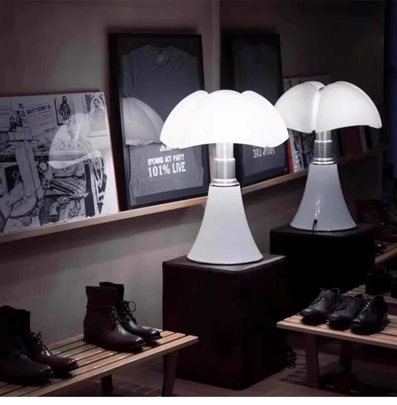Lámpara de Mesa Diseño Estilo Hongo