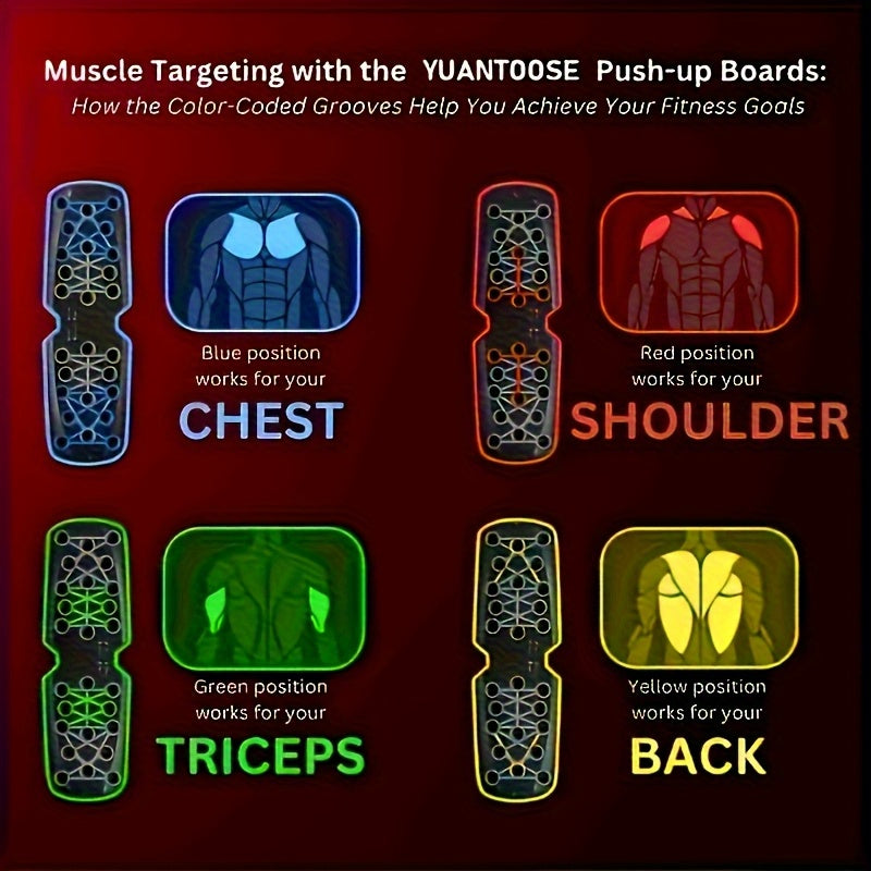 TABLERO PUSHMASTER – Sistema de Entrenamiento Multifuncional de Flexiones para Ejercicios de Cuerpo Completo