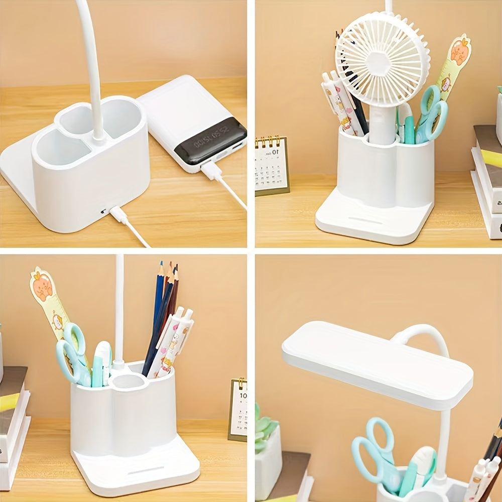 Lámpara de Escritorio LED Recargable y Ajustable – Perfecta para Leer y Trabajar