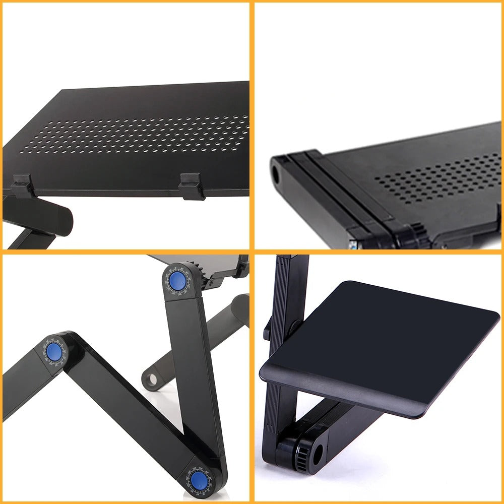 Soporte Ergonómico Ajustable para Portátiles para Uso en Casa y Oficina