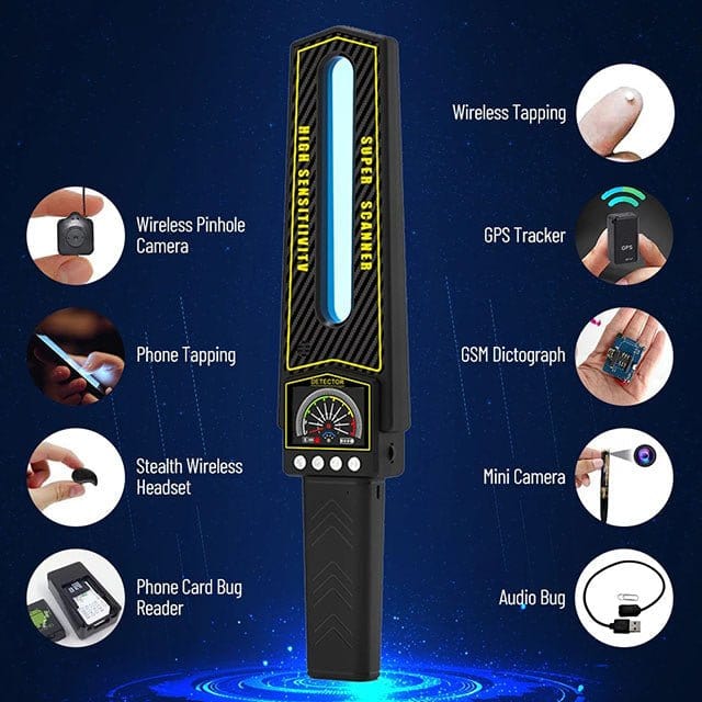 Detector Avanzado de Bugs GPS para Protección de la Privacidad
