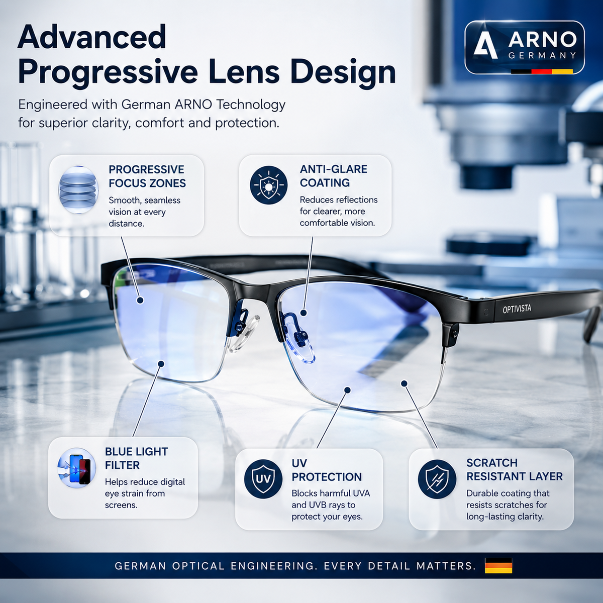 OPTIVISTA – Gafas para una Visión Clara a Todas las Distancias