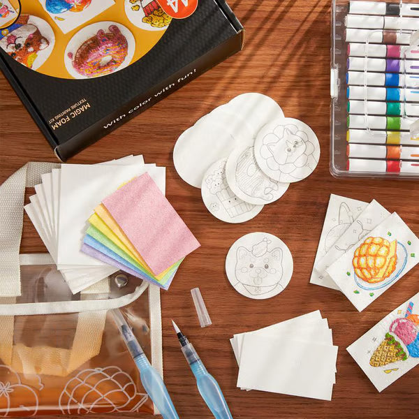 MagicFoam™ – Set de Pintura con Estructura 3D | 50% de Descuento