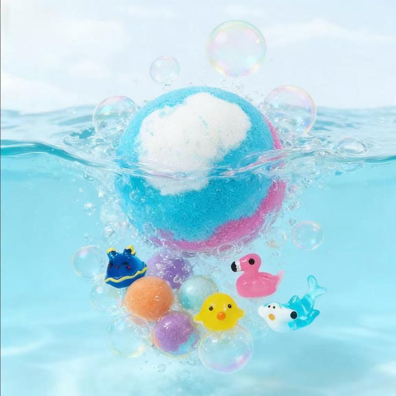BubblyJoy | Set de bombas de baño para niños con sorpresa y mega espuma