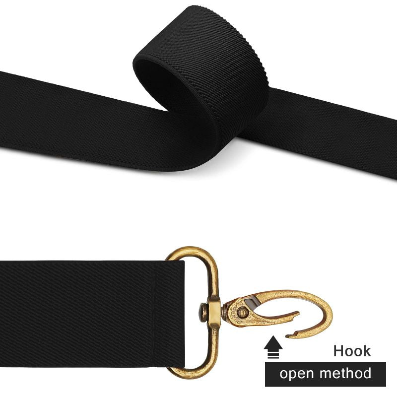 GripStrap Tirantes para Hombre X-Design, 4 Mosquetones, Hebillas de Bronce Vintage