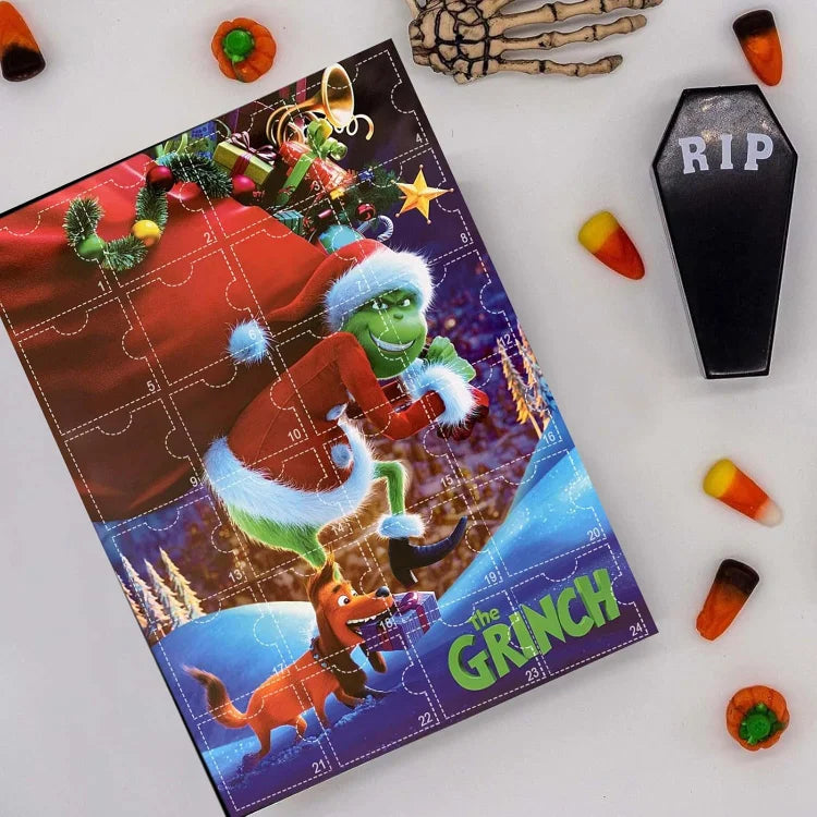 Calendario de Adviento Monstruo Verde – Regalo de Navidad
