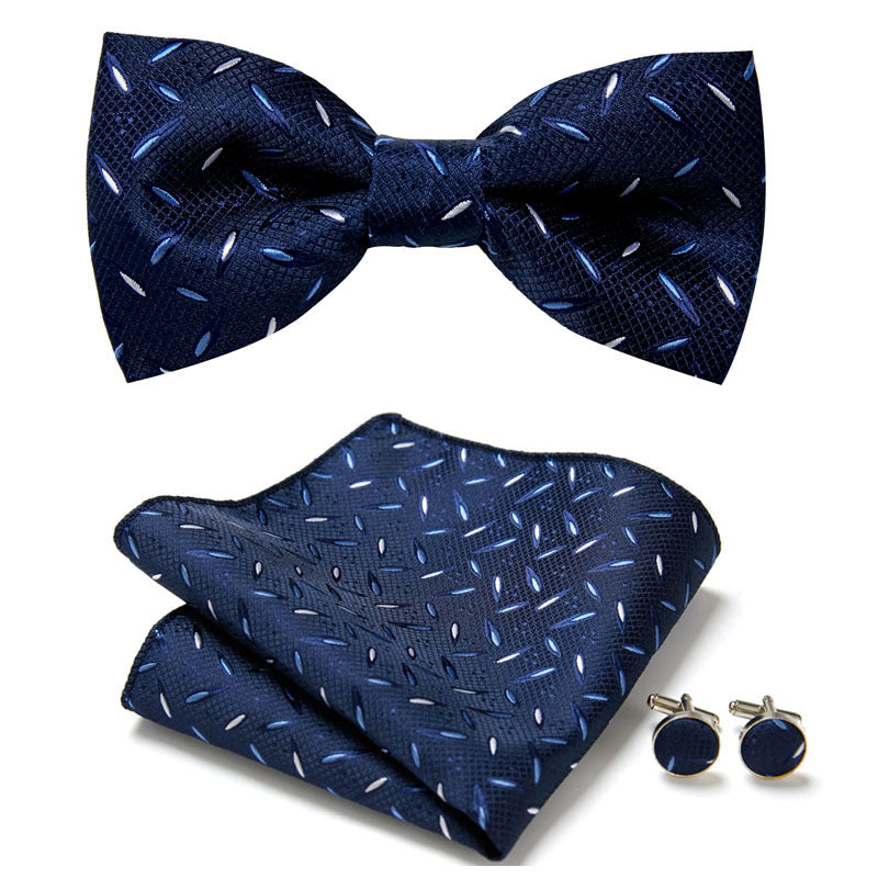 Conjunto de tres piezas con elegantes pajaritas Kalsten