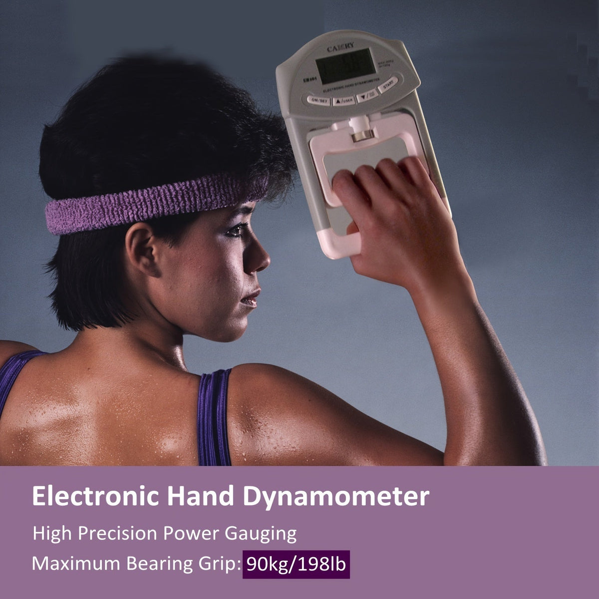 GRIPMETER PRO – Probador Digital de Fuerza de Agarre con Captura Automática