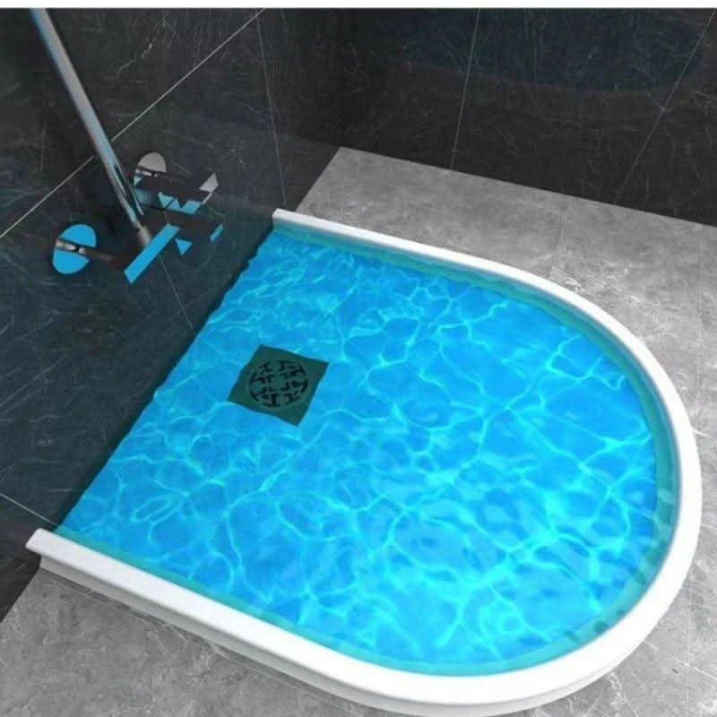 Barrera flexible de retención de agua para la ducha – Instalación fácil