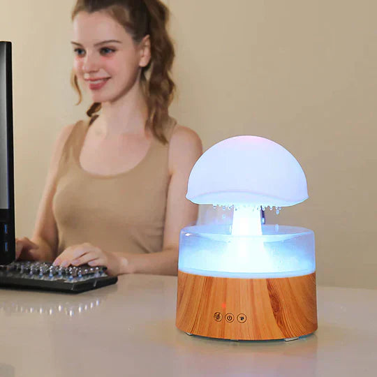 Calm Cloud - Humidificador elegante con luz nocturna