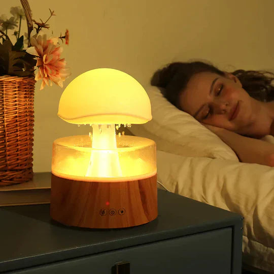 Calm Cloud - Humidificador elegante con luz nocturna