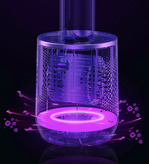 AirPure 3-en-1 Enfriador de Aire - Purificación UV e Ionizador