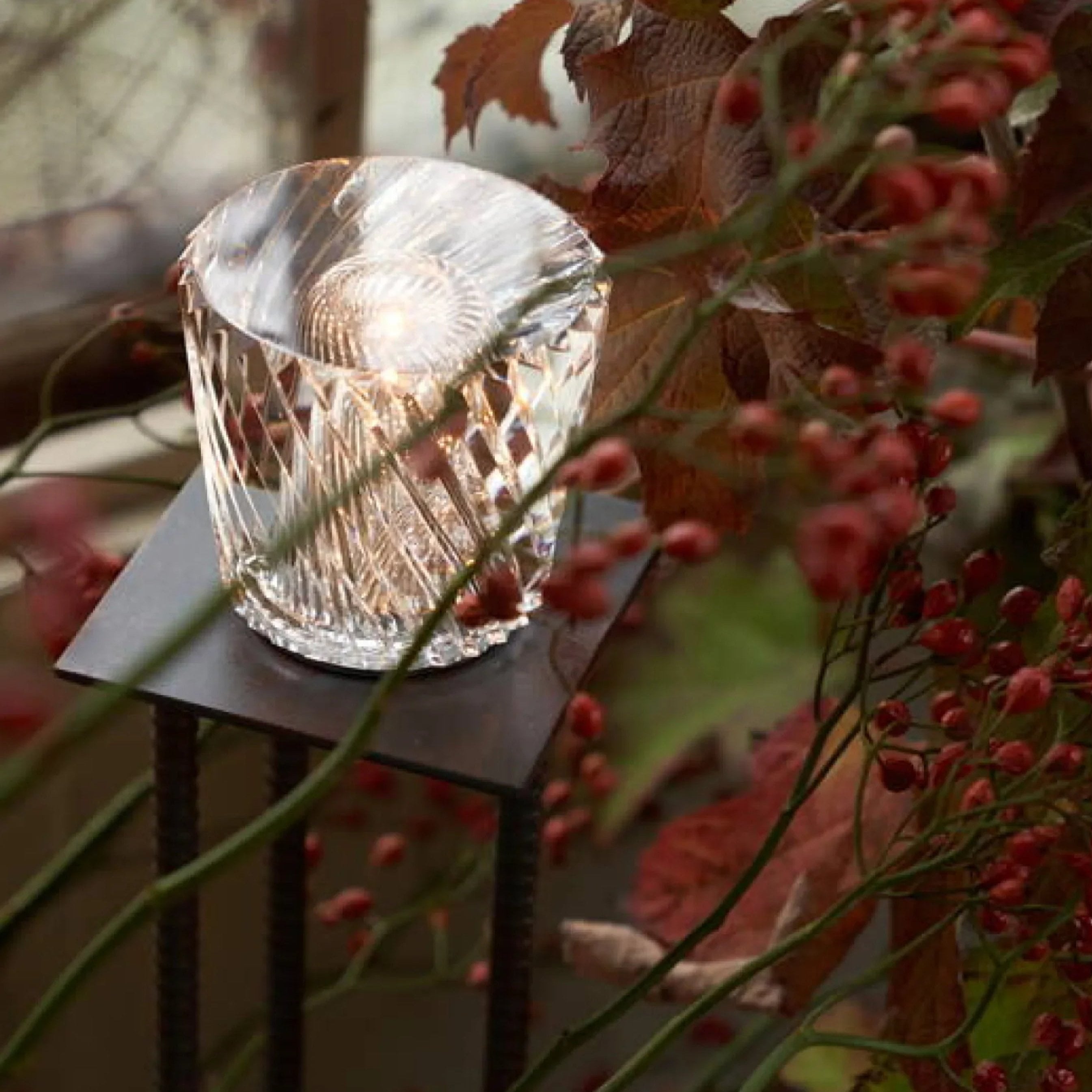 Lisslune | Lámpara de Mesa Recargable de Cristal de Diamante Luxe - Lumière Diamant