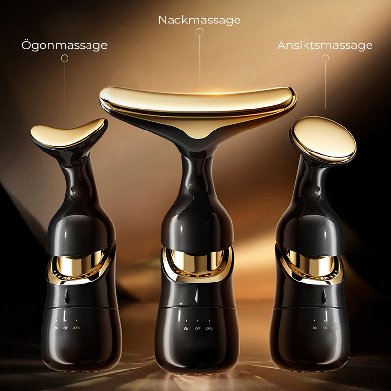 Masajeadores Faciales con Vibración Sónica y Microcorriente para Belleza