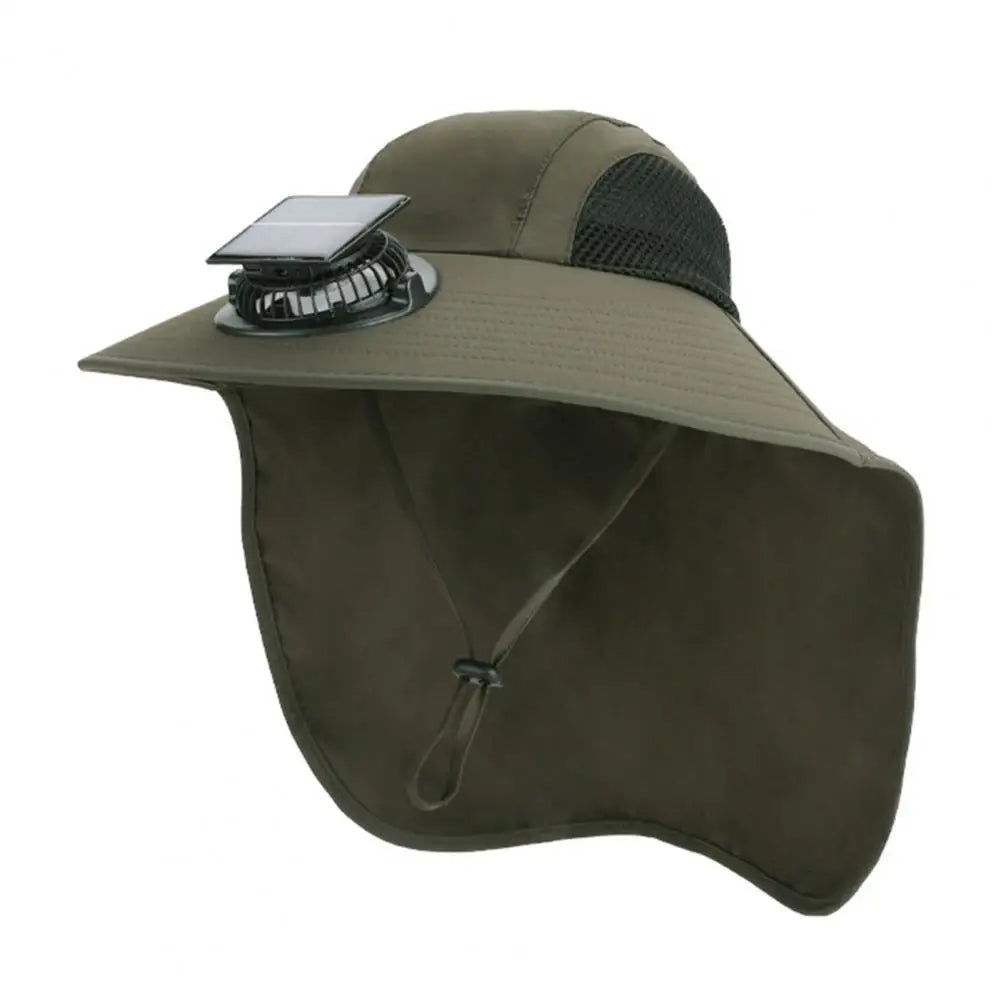 Sombrero Solar con Visera Ancha y Protección UV