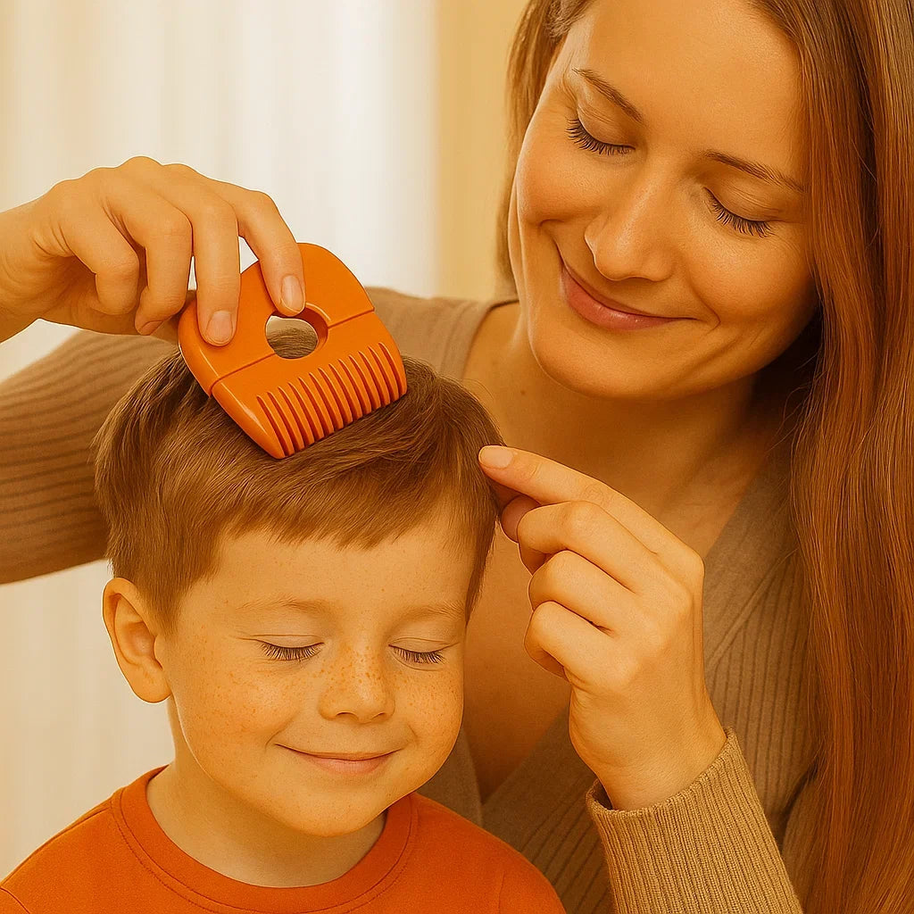 Peine para Cortar Cabello de Niños con Bordes Suaves para un Aseo Suave en Casa