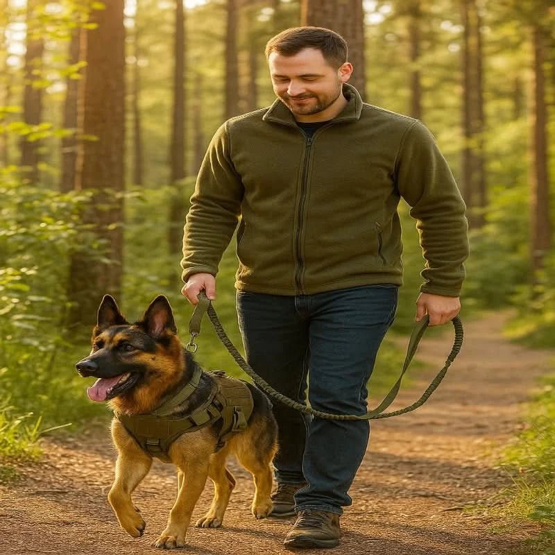 TACTICALK9 – Harnais robuste pour chiens pour un contrôle et un confort maximal