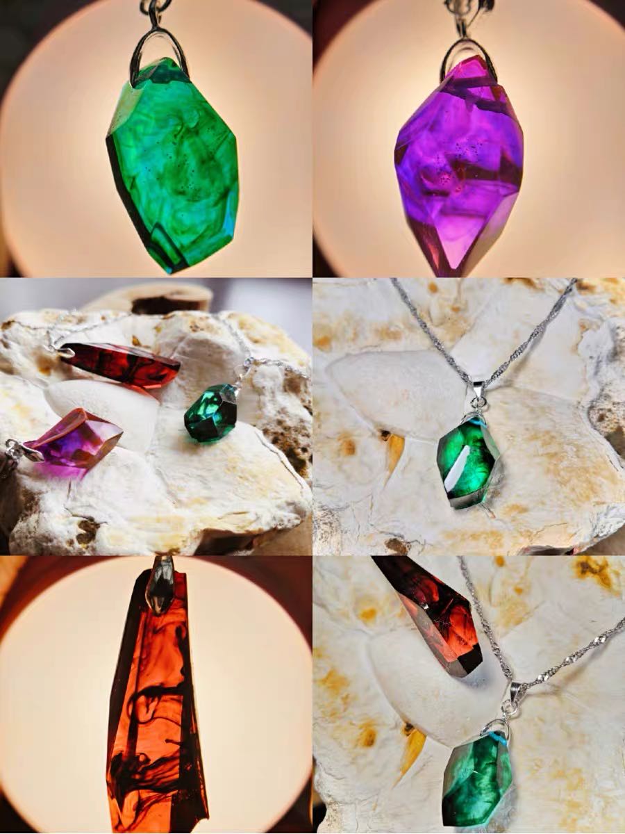 DIY Fabricación de Joyas: Moldes Creativos de Pegamento de Cristal para Creaciones Únicas