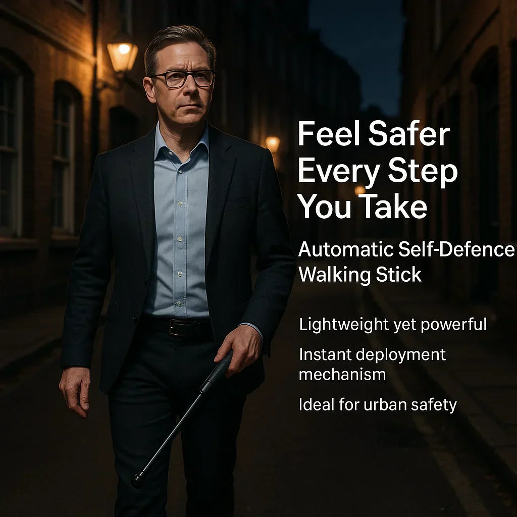 Bastón de Autodefensa Automático para la Seguridad Urbana