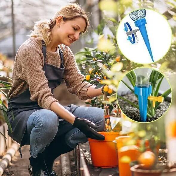 Sistema de Riego por Goteo Automático para Plantas – Hasta 15 Días