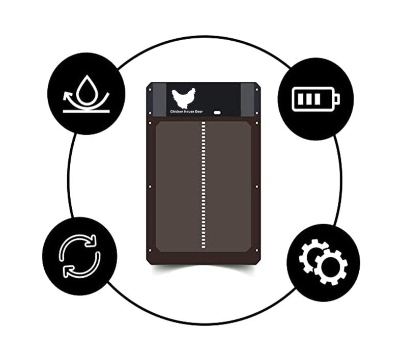 Puerta Automática para Gallinero – Seguridad y Facilidad para Aves de Corral