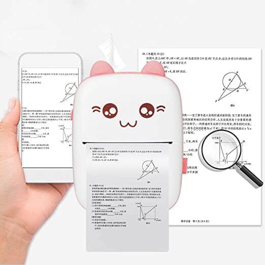 Impresora de Bolsillo Portátil para Impresión Instantánea