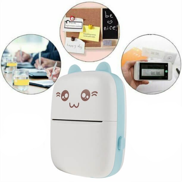Impresora de Bolsillo Portátil para Impresión Instantánea