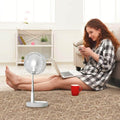 Ventilador Portátil Retráctil para Máximo Confort