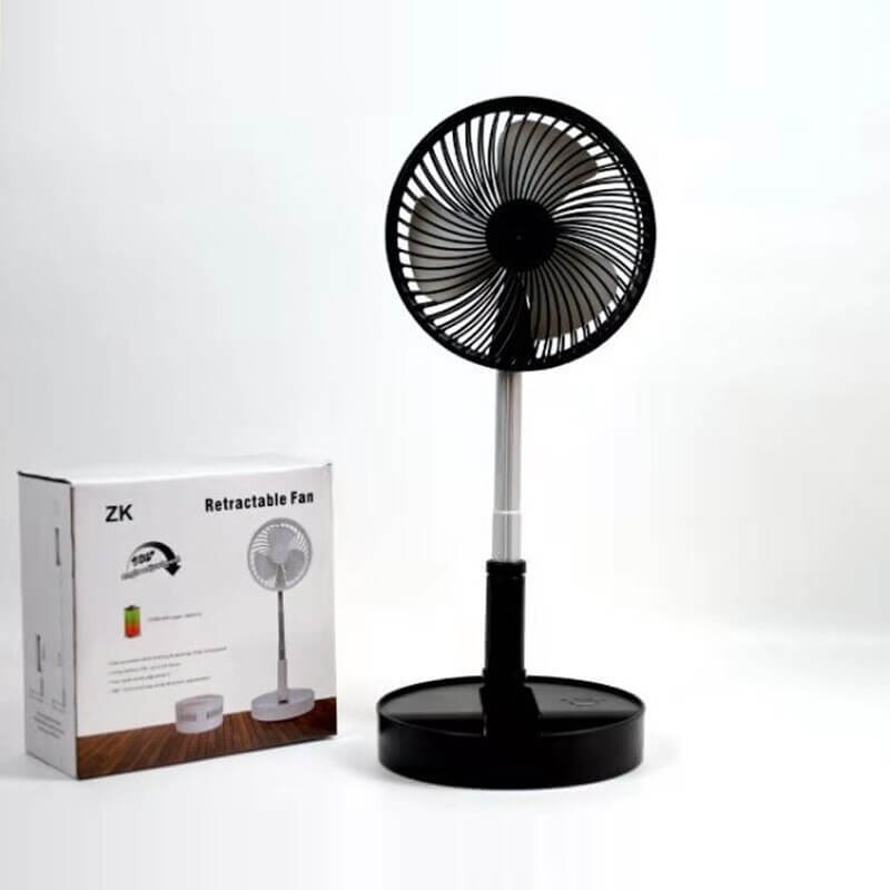 Ventilador Portátil Retráctil para Máximo Confort