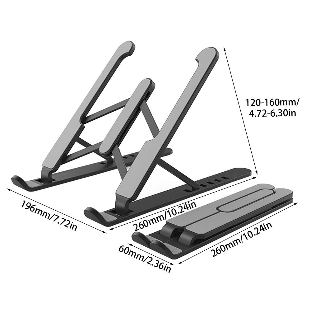 Soporte de Laptop Portátil – Ergonómico y Plegable