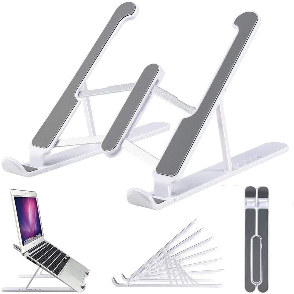 Soporte de Laptop Portátil – Ergonómico y Plegable