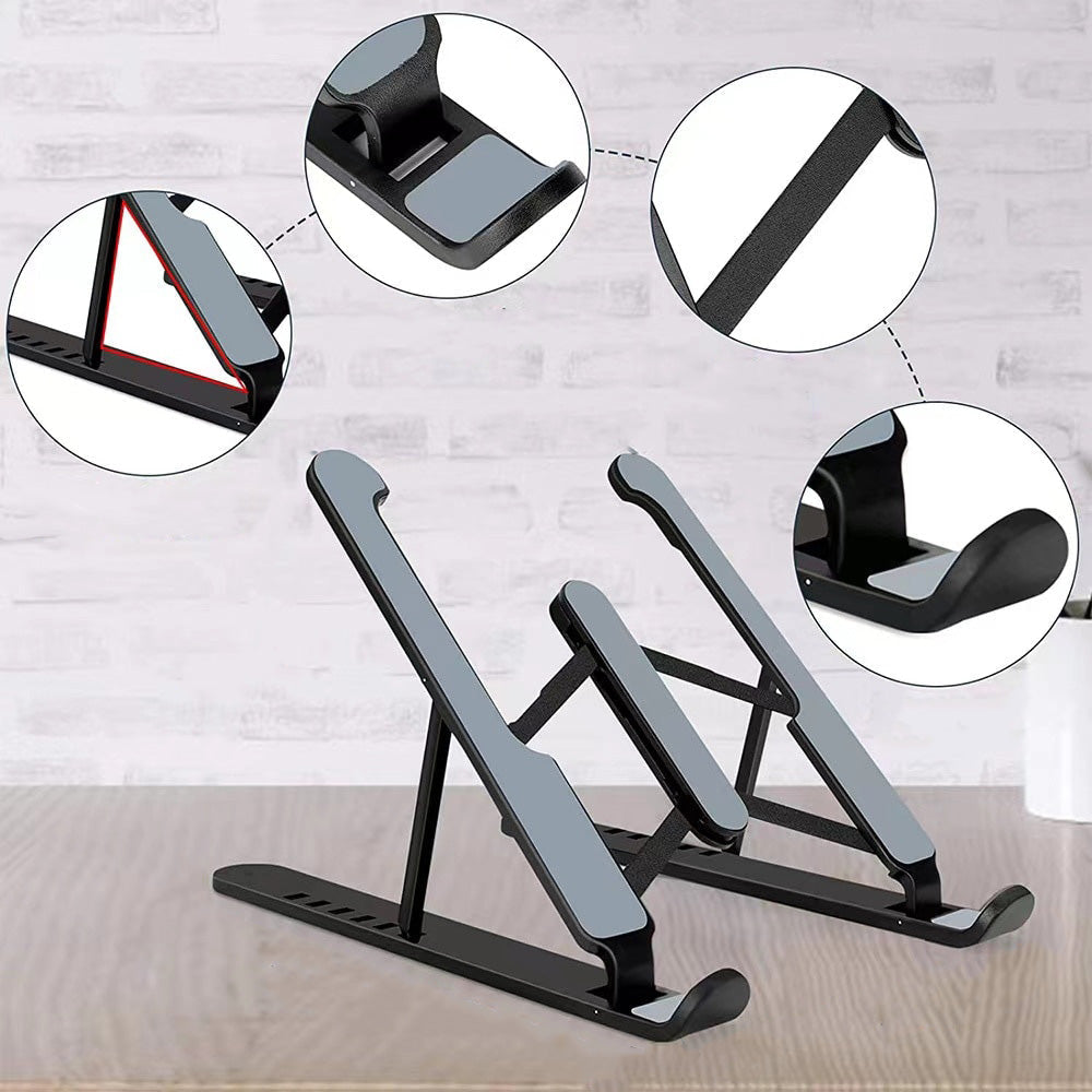 Soporte de Laptop Portátil – Ergonómico y Plegable