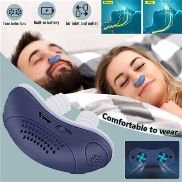 Schlaflos, sin máscara, Micro-CPAP Anti-Ronquidos